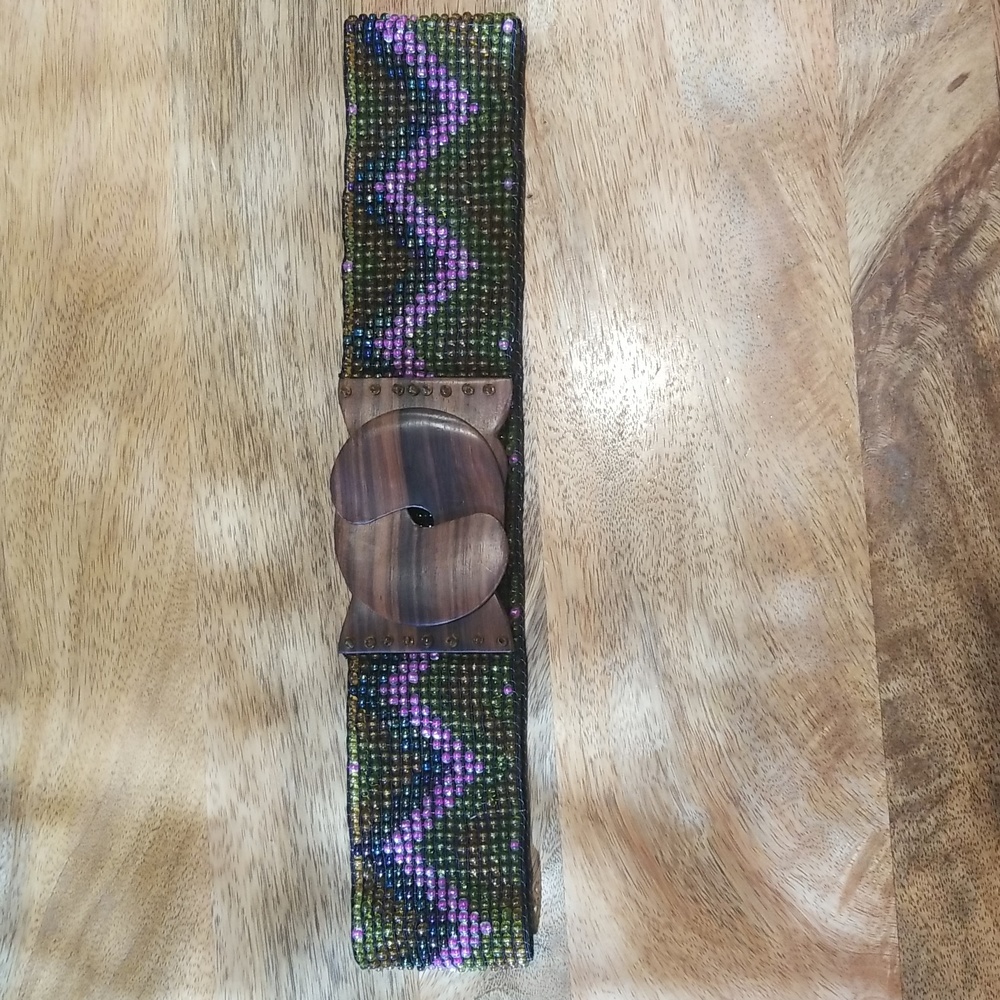 Anthropologie beaded belt.